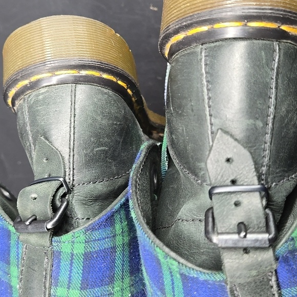 Dr.Martens Aimilie Green Moto Boots EU 37 US 6 - Picture 12 of 12